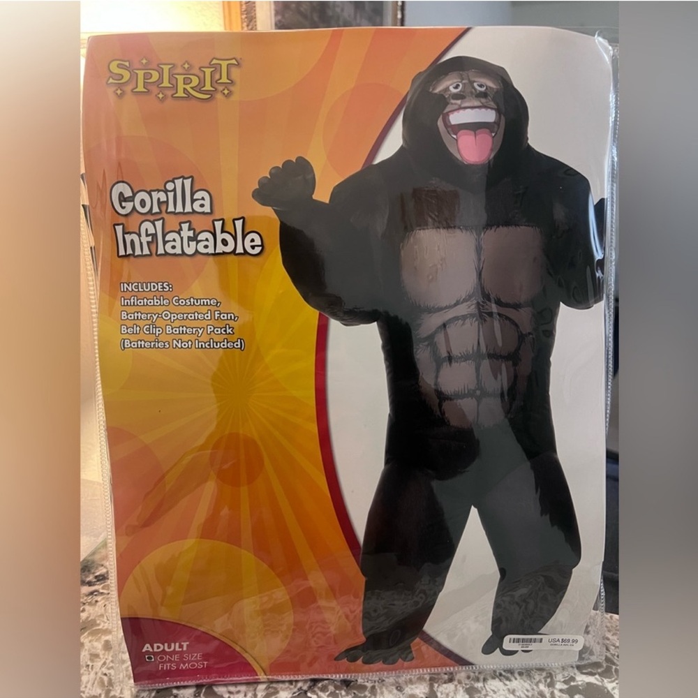 Gorilla Inflatable Halloween Costume